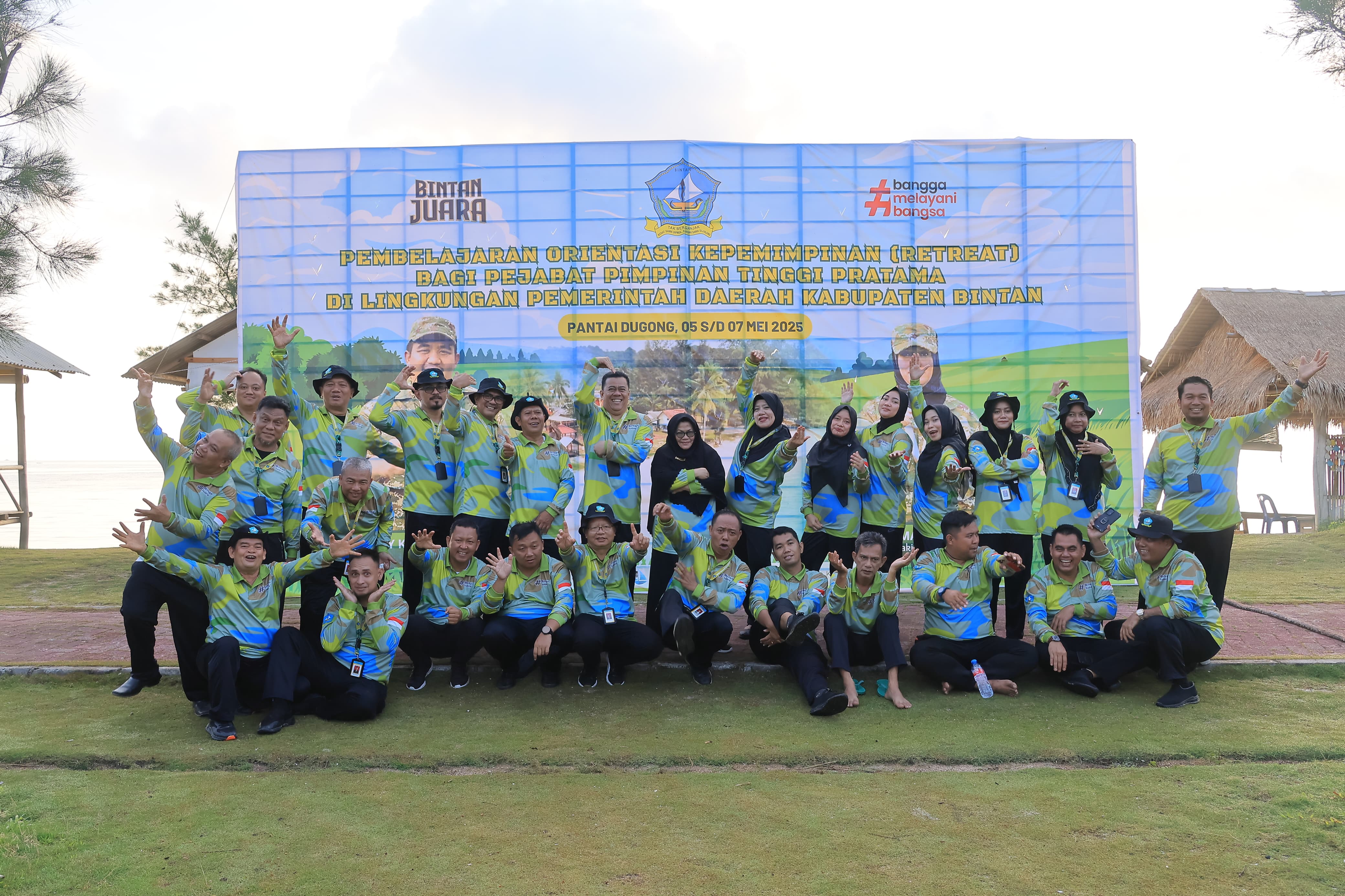 Retreat Bintan Selesai, 34 Pejabat Eselon II Siap Kembali Mengabdi Bawa Semangat Juara