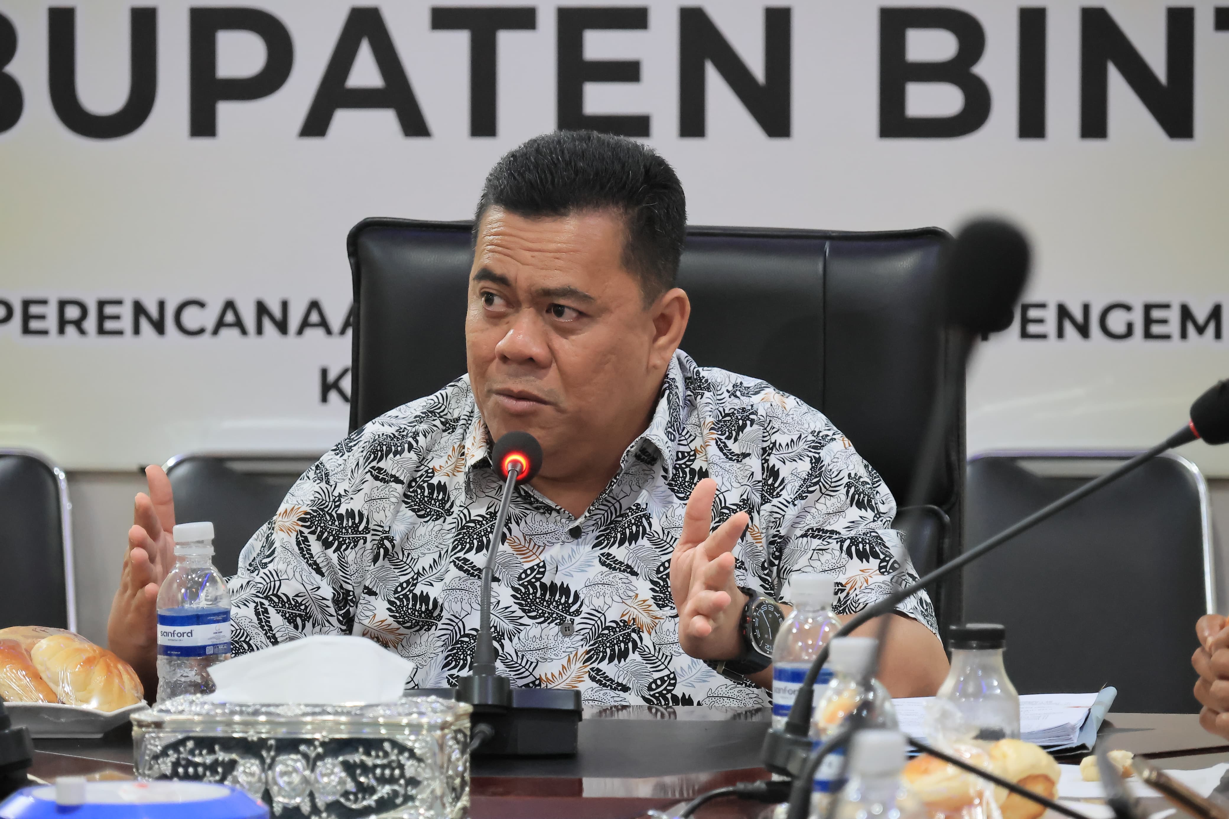 Sekda Bintan Pimpin Rakor Bahas Percepatan Pembangunan Sekolah Rakyat