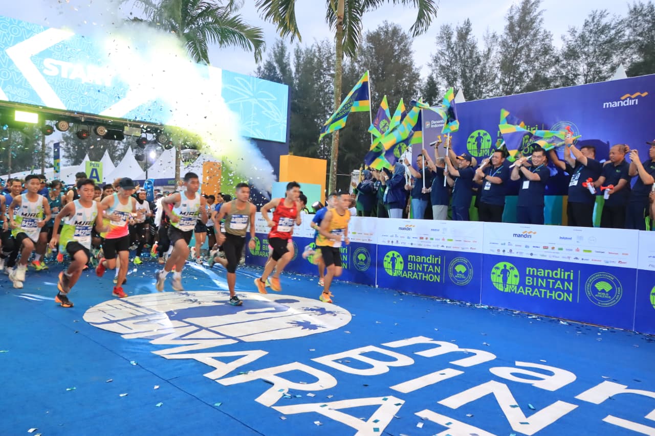 Mandiri Bintan Marathon 2025, Wujud Kolaborasi Majukan Sport Tourism dan Ekonomi Daerah