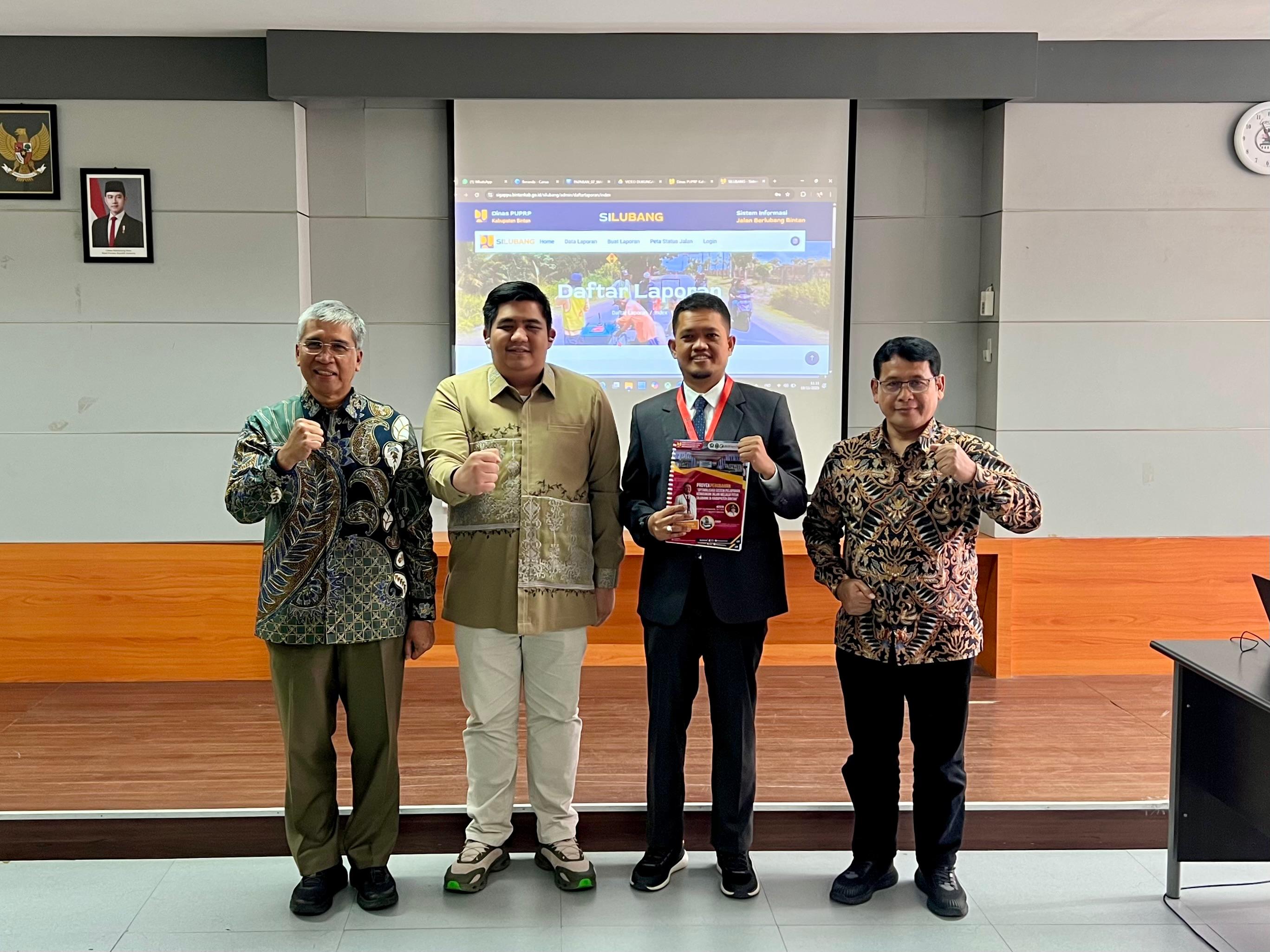 Hadiri Seminar PKN II, Bupati Roby Jadi Mentor 3 Proyek Perubahan (Gebrak TBC, Bintan BERSERI dan SILUBANG)