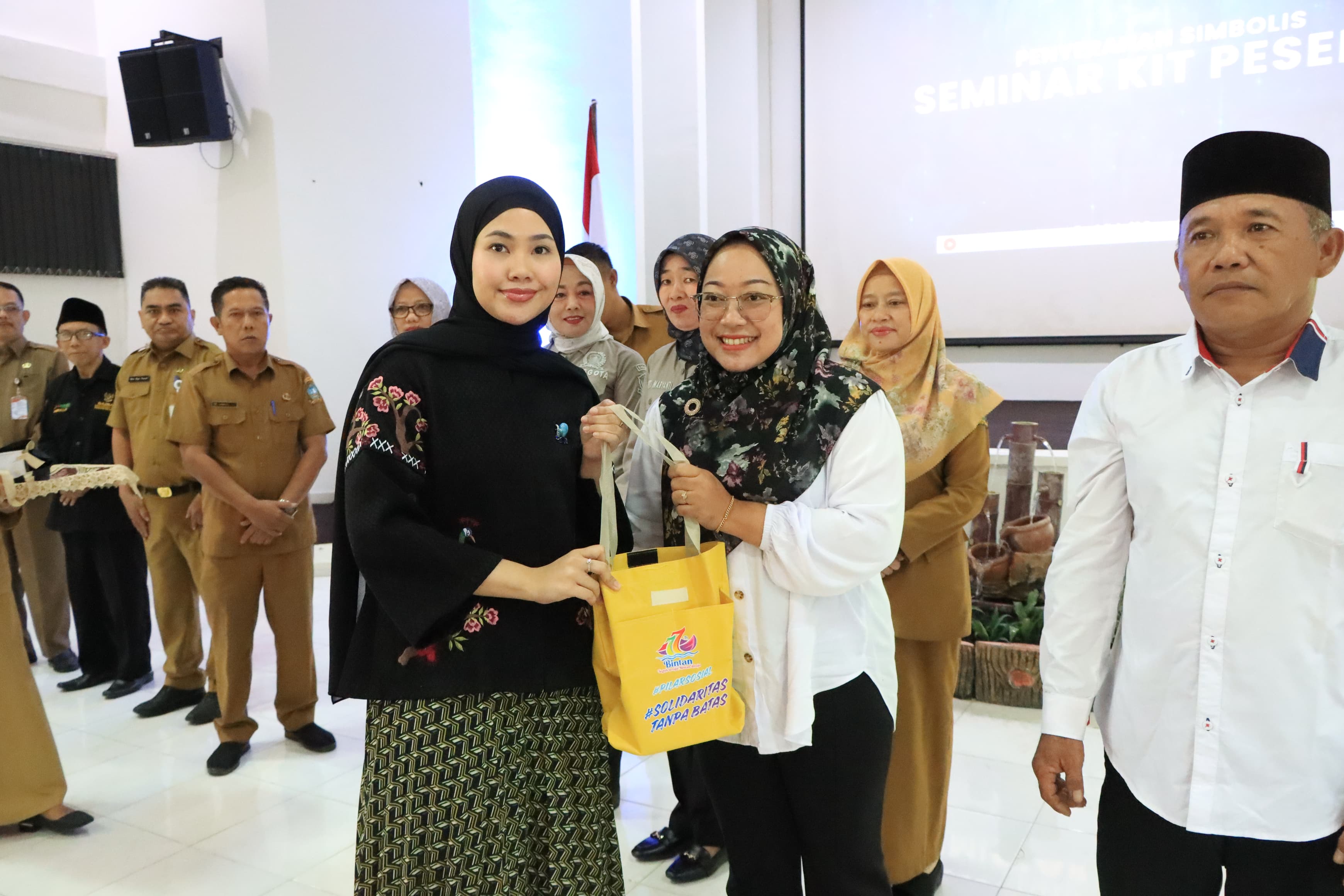 Perkuat Solidaritas Sosial, Hafizha Dorong Peningkatan Kapasitas Pilar-Pilar Sosial di Bintan