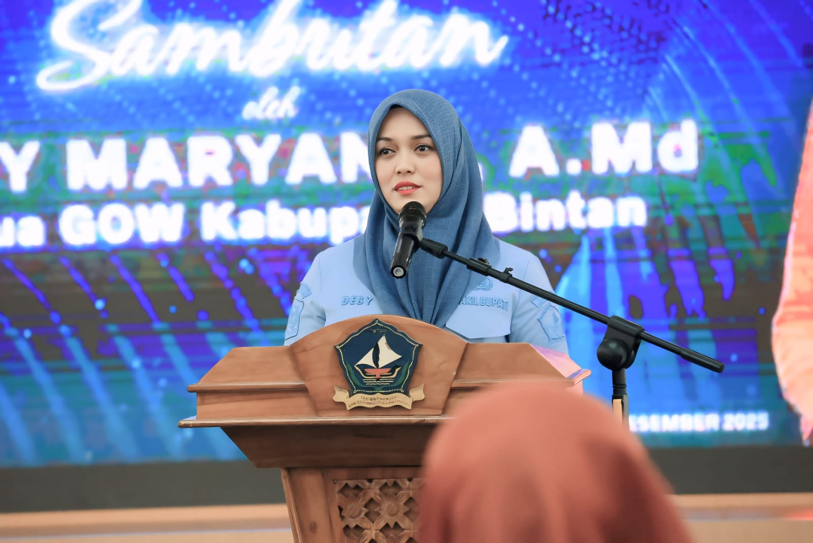 Wabup Bintan, Deby Maryanti Ingin Berbagai Organisasi Wanita di Bintan, Aktif dan Memberikan Manfaat Bagi Masyarakat
